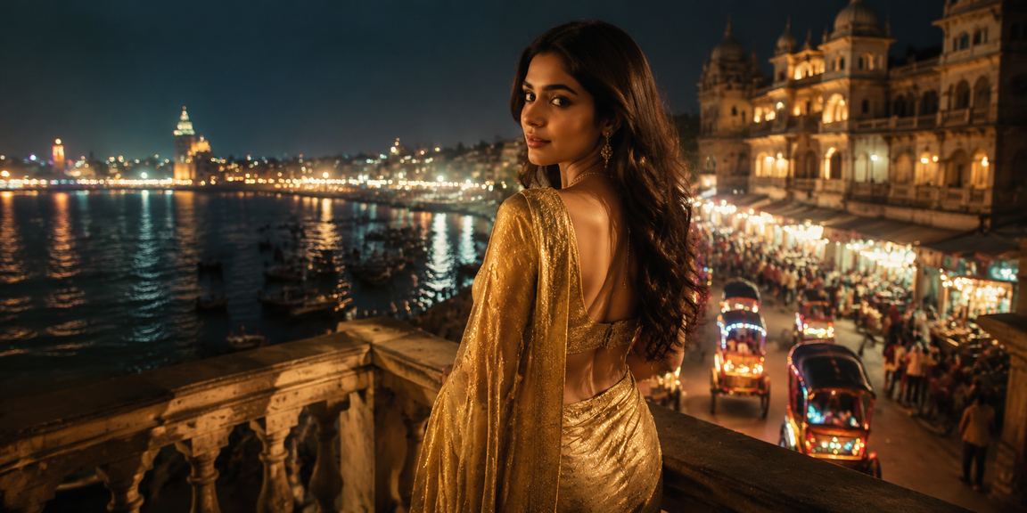 ঢাকায় শাড়ি পরা তরুণী মোবাইলে vs 27 ক্যাসিনো গেম উপভোগ করছেন